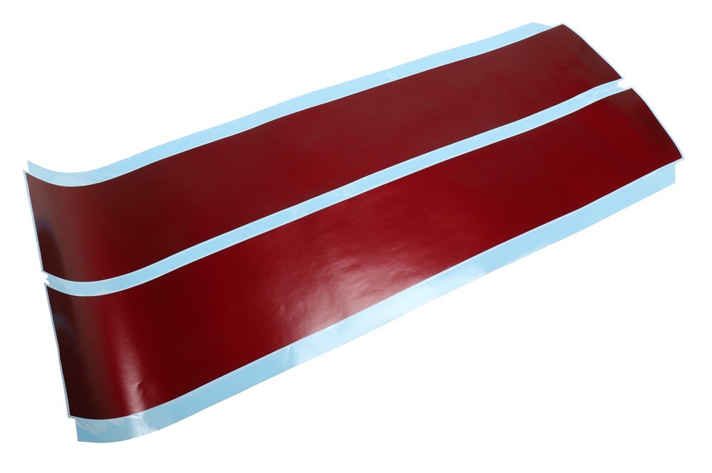 GM Genuine Parts Red Folding Top Stowage Compartment Lid Decal
