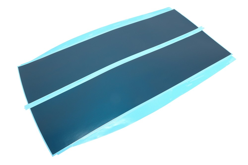 GM Genuine Parts Blue Roof Panel Decal