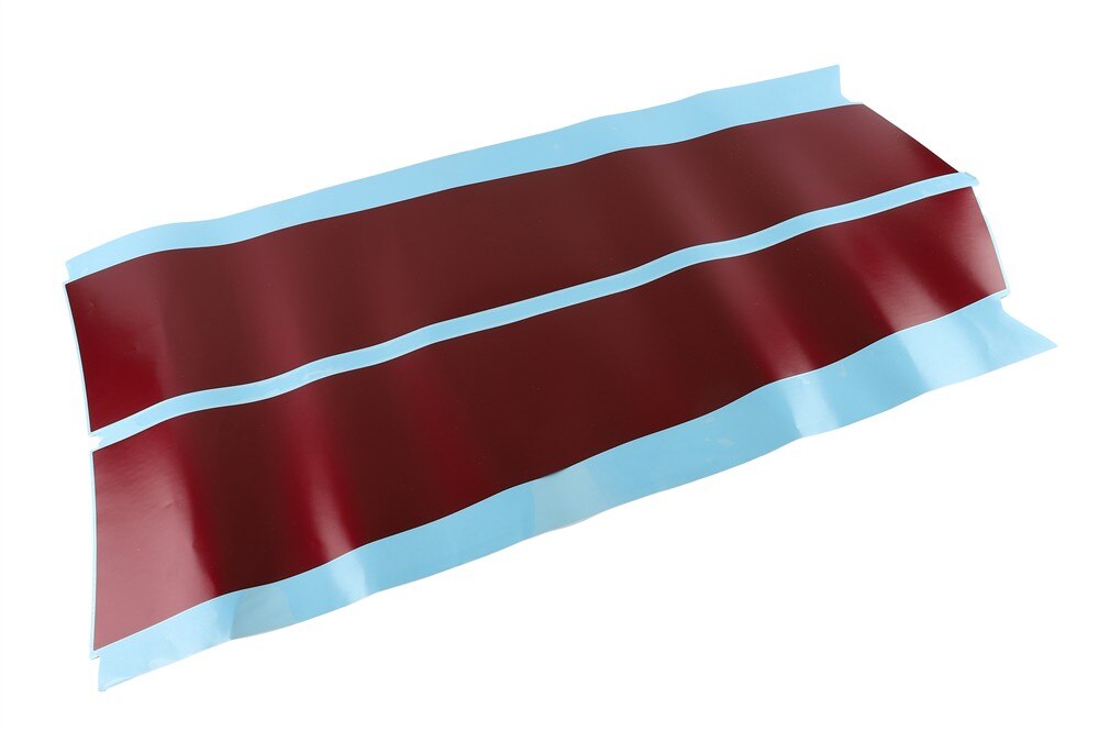 GM Genuine Parts Red Hood Decal