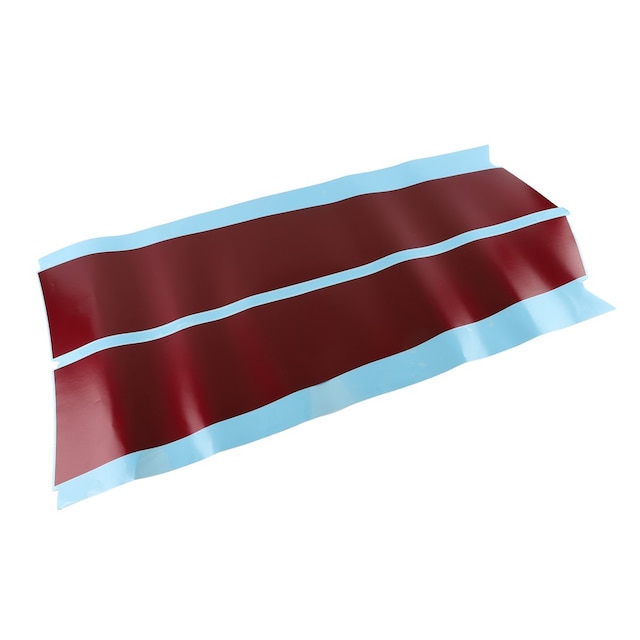 GM Genuine Parts Red Hood Decal