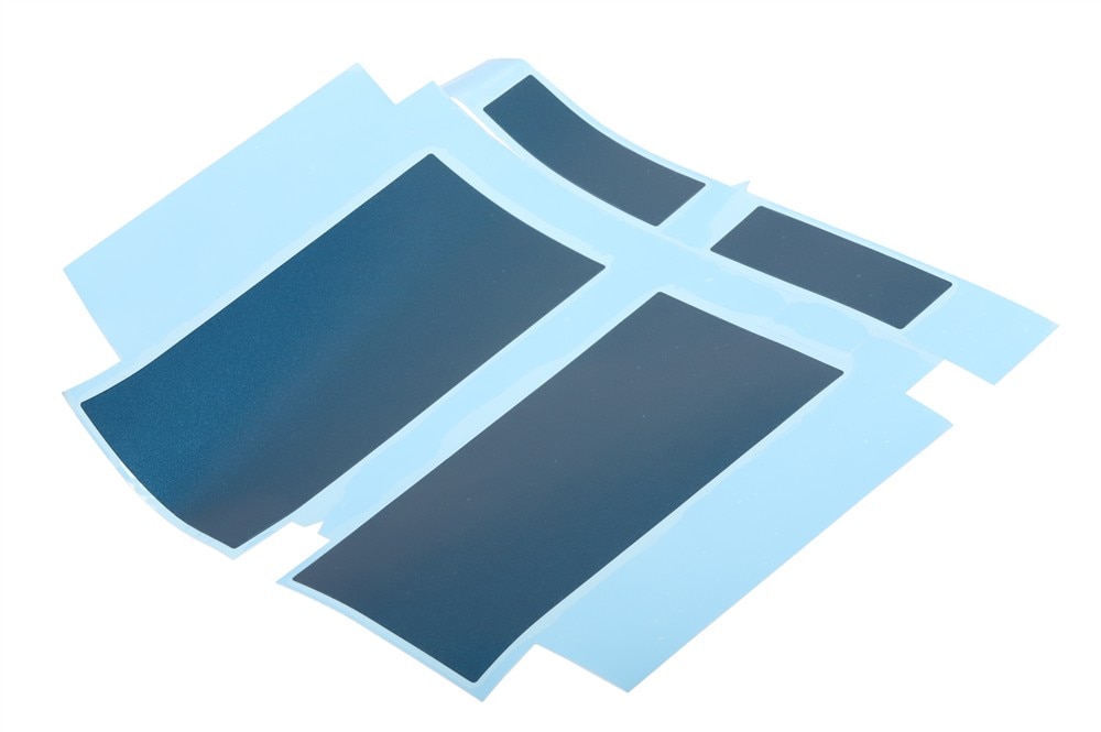 GM Genuine Parts Blue Rear Bumper Fascia Lower Decal