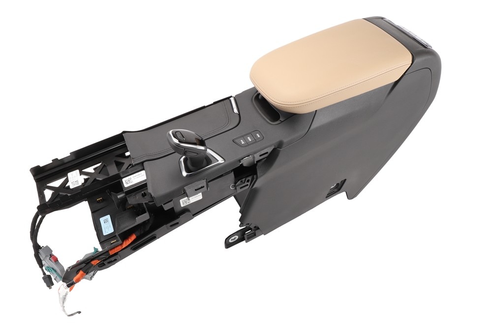 GM Genuine Parts Black Front Floor Console