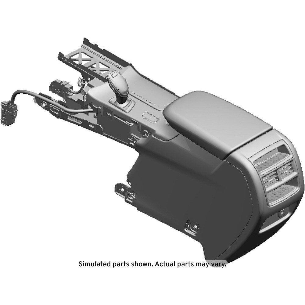 GM Genuine Parts Black Front Floor Console