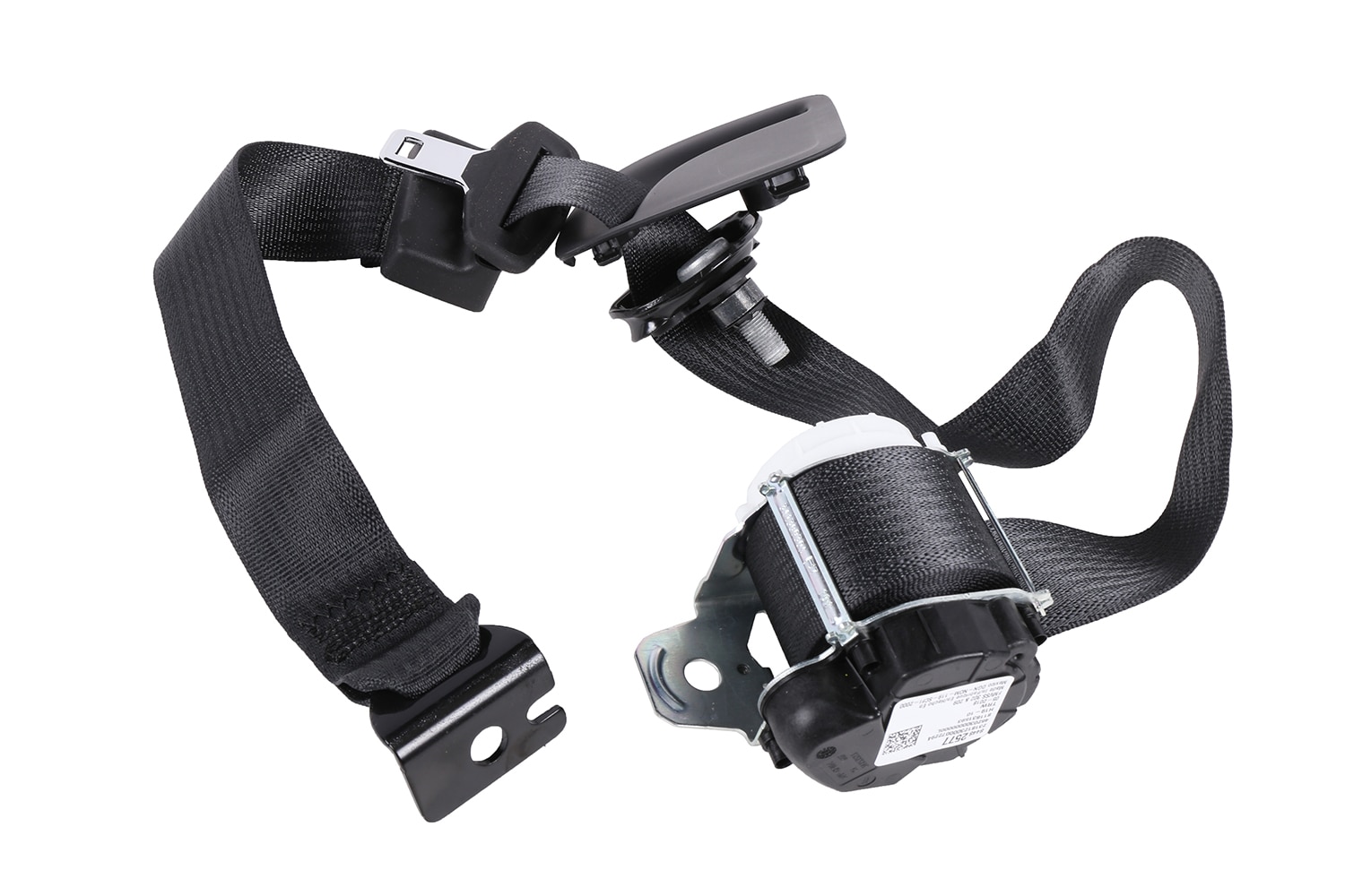 GM Genuine Parts Black Rear Driver Side Seat Belt Retractor Kit