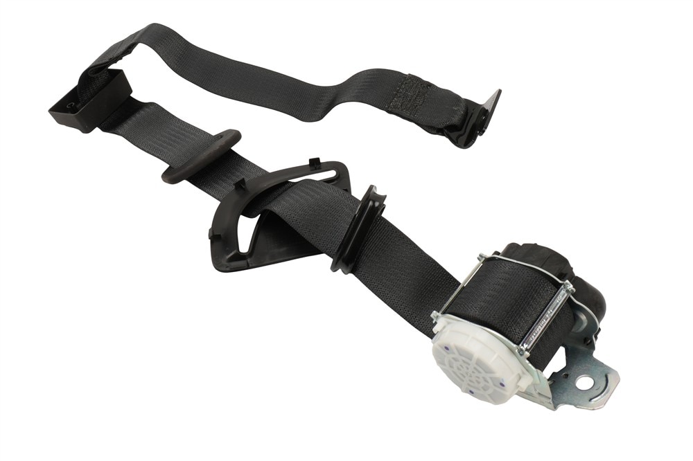 GM Genuine Parts Jet Black Rear Passenger Side Seat Belt Retractor Kit