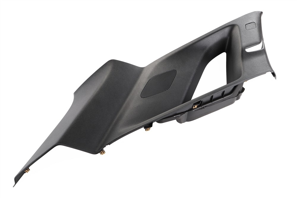 GM Genuine Parts Black Driver Side Quarter Upper Trim Panel