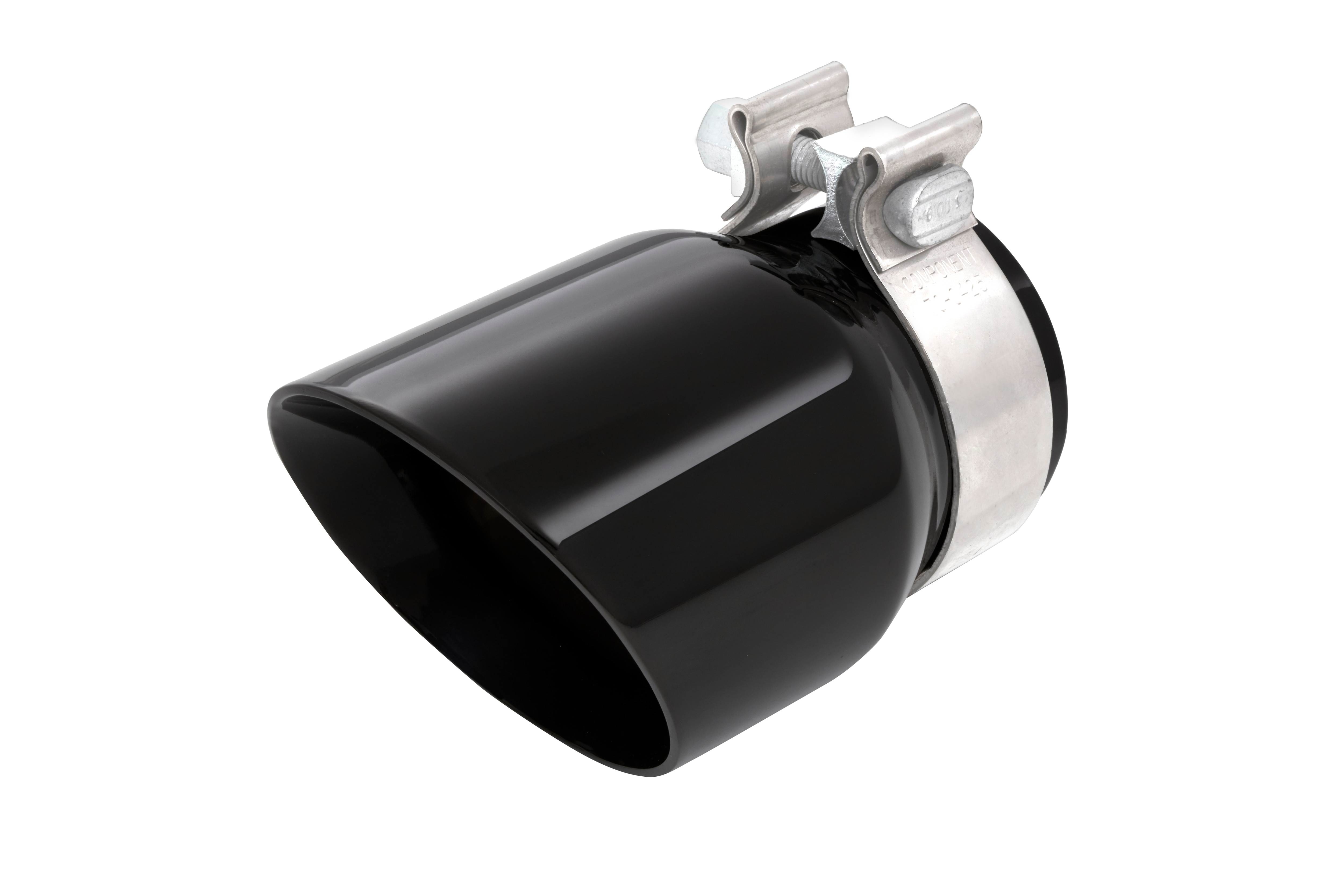 3.0L Black Chrome Single-Outlet Exhaust Tip