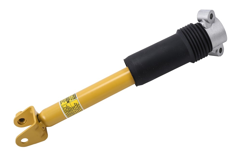 GM Genuine Parts Rear Shock Absorber  with Bumper, Shield, Mount, Cap, and Nut