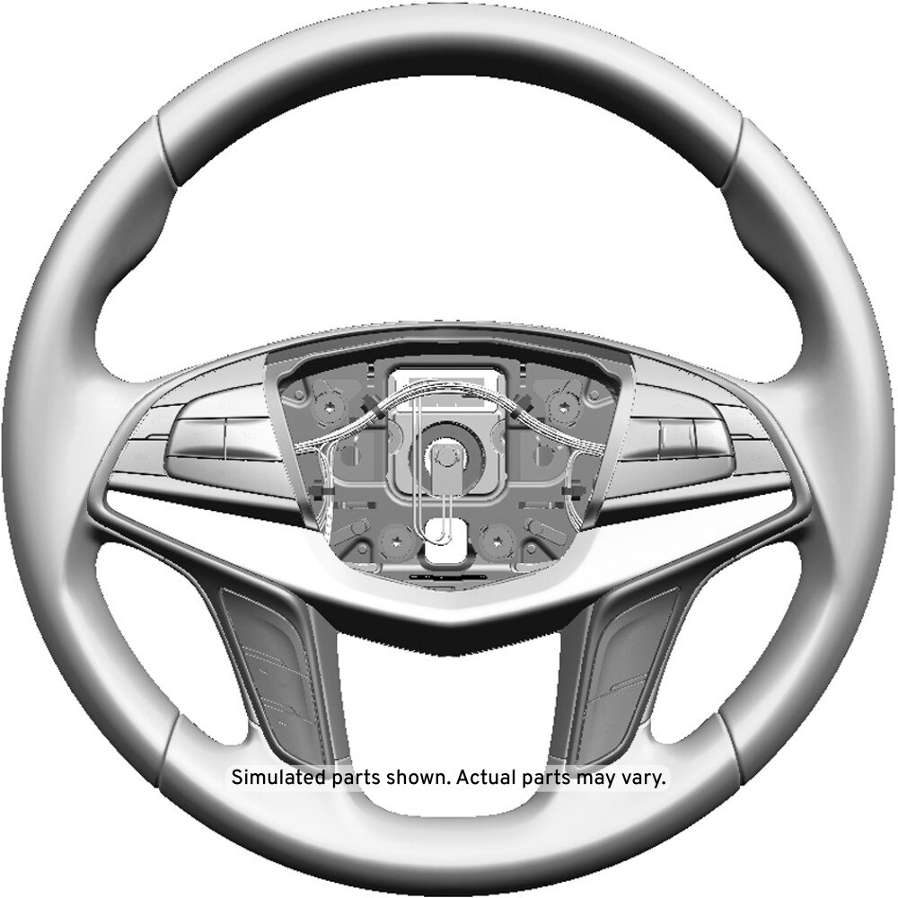 GM Genuine Parts Black Steering Wheel
