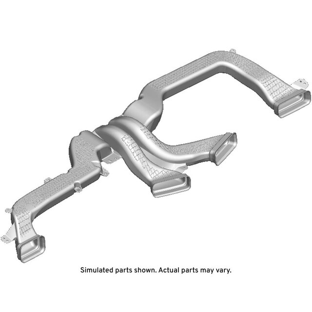 GM Genuine Parts Instrument Panel Outer Air Outlet Duct