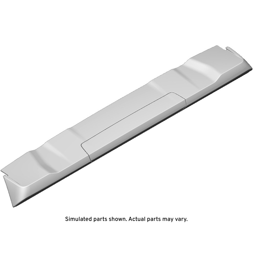 GM Genuine Parts Black Roof Rear Spoiler
