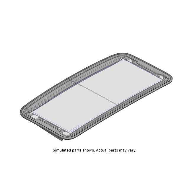GM Genuine Parts Sunroof Glass