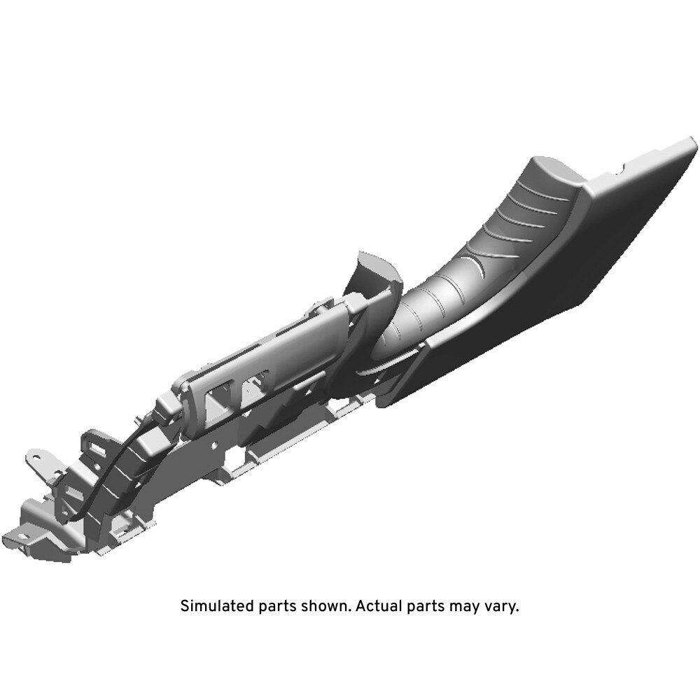GM Genuine Parts Platinum Instrument Panel Knee Bolster