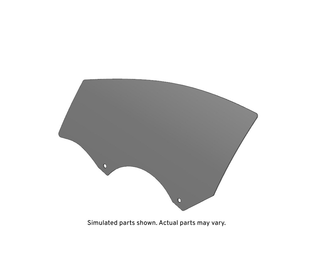 GM Genuine Parts Driver Side Front Door Window