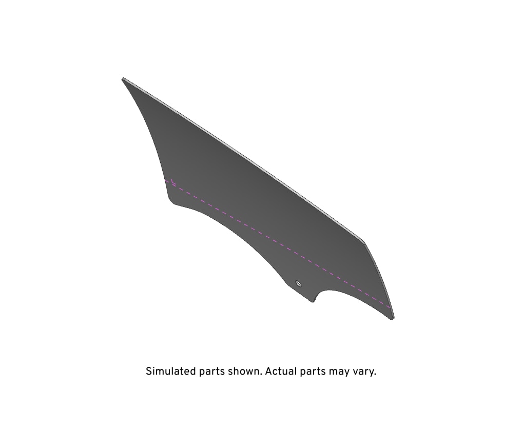 GM Genuine Parts Driver Side Door Glass