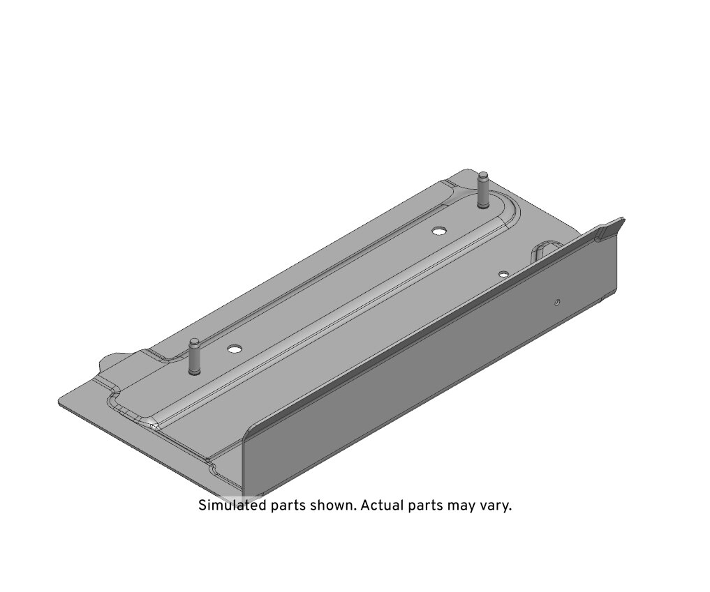GM Genuine Parts Driver Side Floor Panel Number 3 Cross Bar