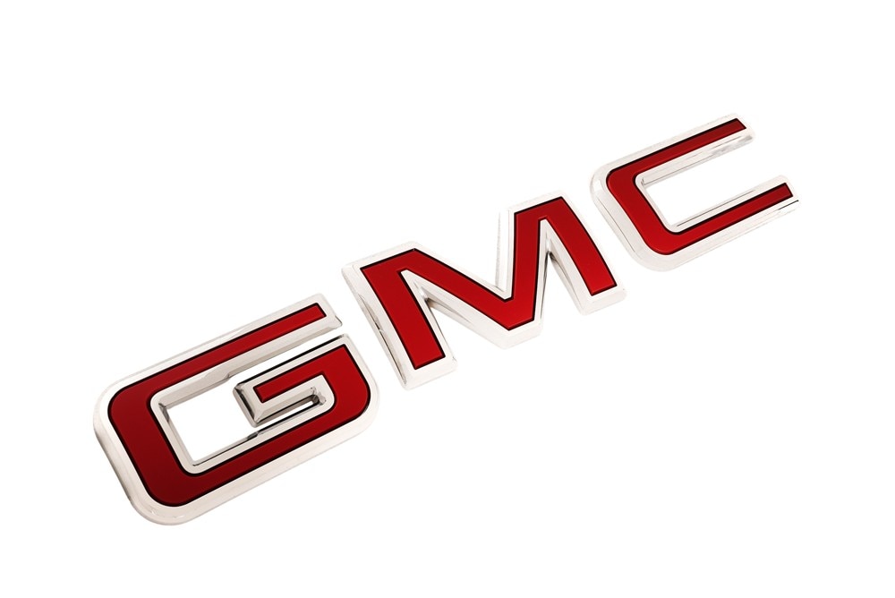 GM Genuine Parts Fuse Red Tailgate Emblem