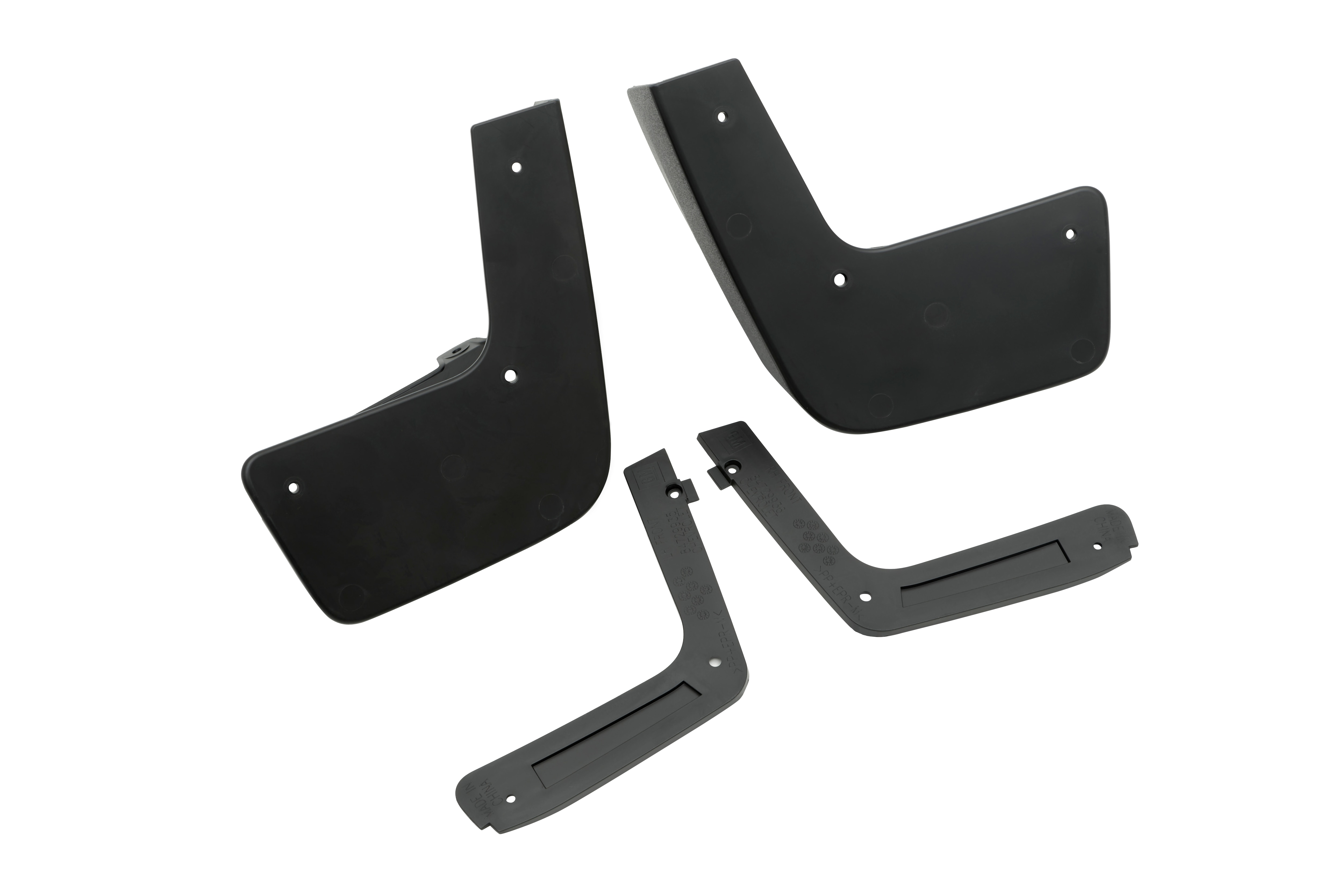カモミール Front Splash Guards in Black | 84519647 | Chevrolet Accessories