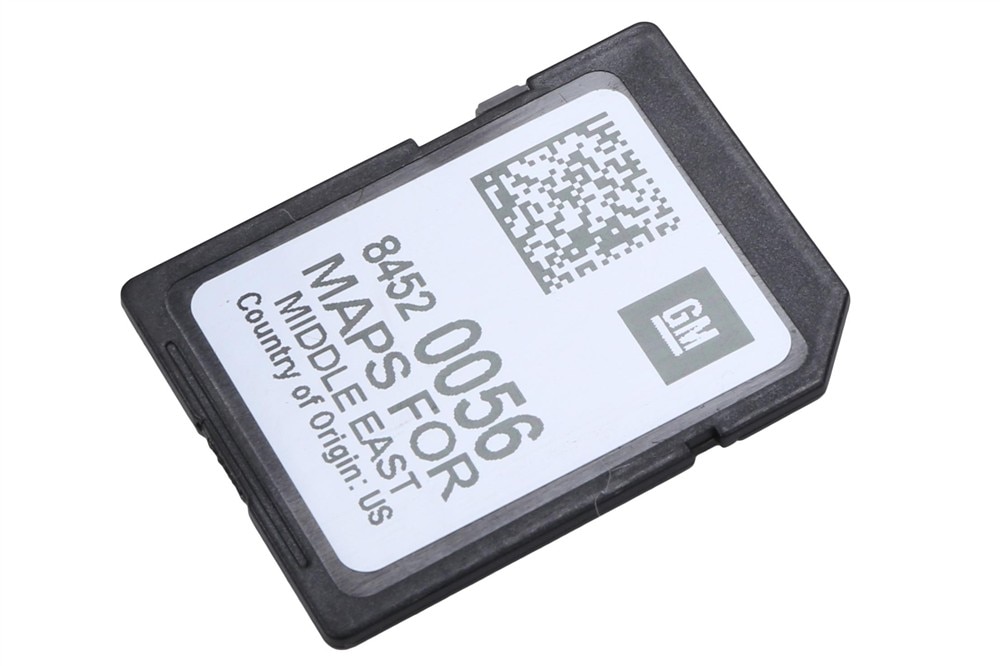 GM Genuine Parts Navigation Data Card (Programming Required)