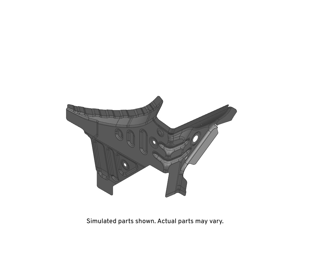 GM Genuine Parts Passenger Side Quarter Inner Panel Extension