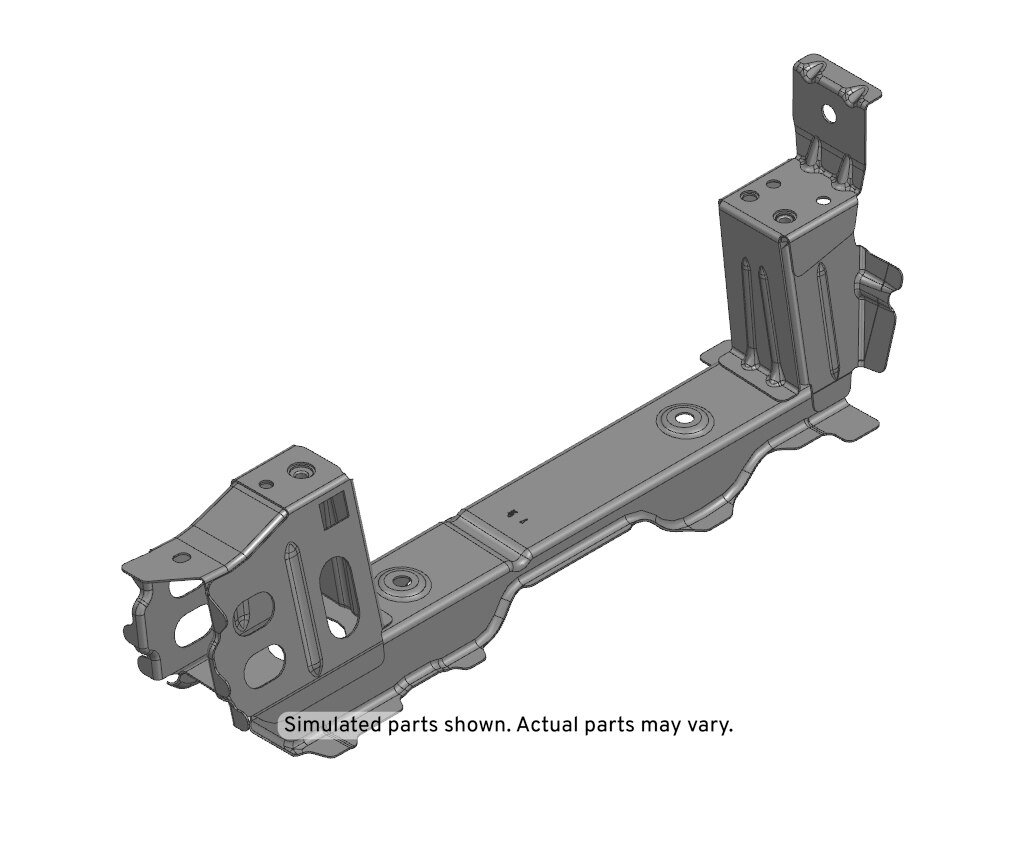 GM Genuine Parts Passenger Side Floor Pan Crossmember