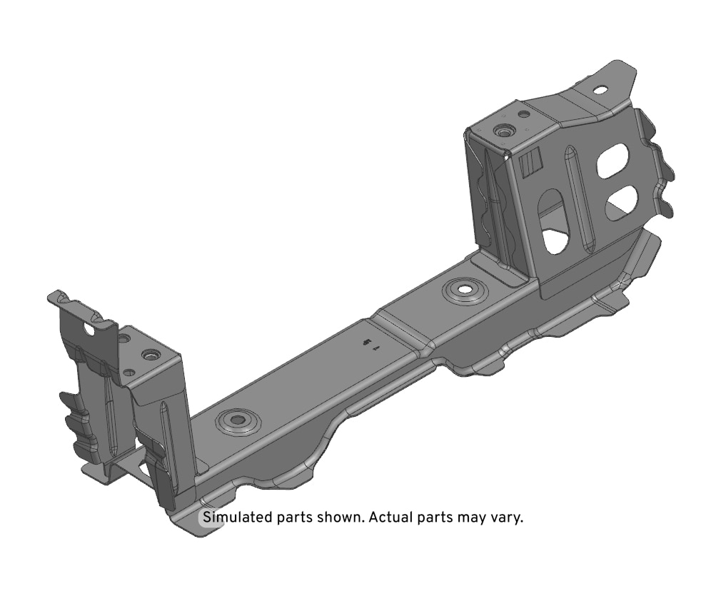 GM Genuine Parts Driver Side Floor Pan Crossmember
