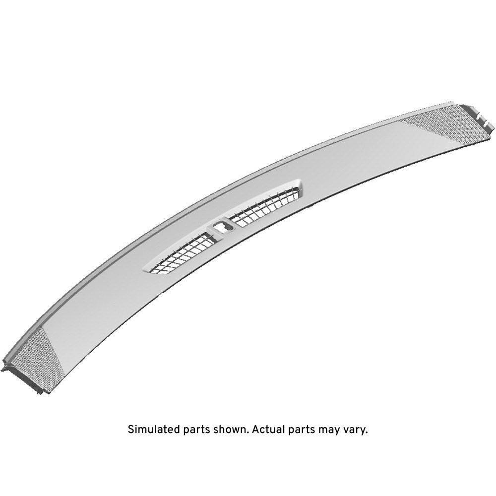 GM Genuine Parts Black Instrument Panel Extension