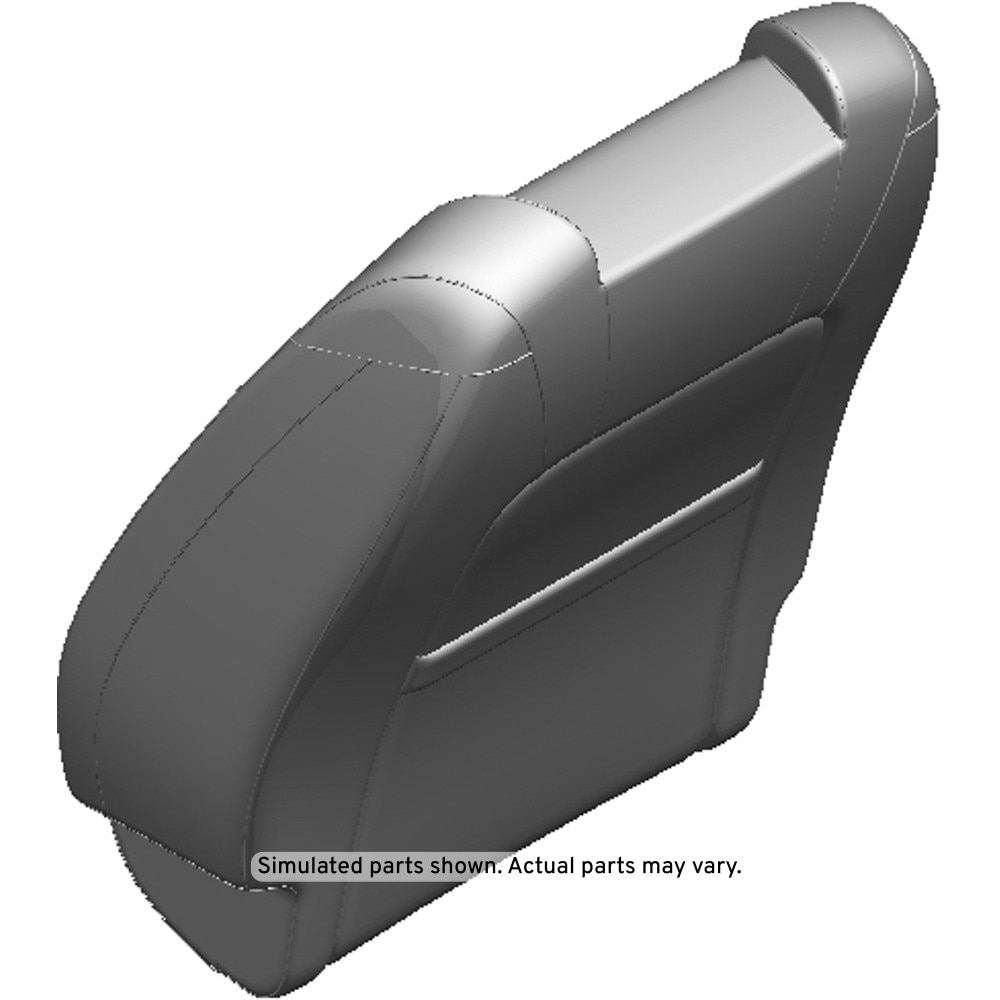 GM Genuine Parts Brandy Front Passenger Side Seat Back Cover