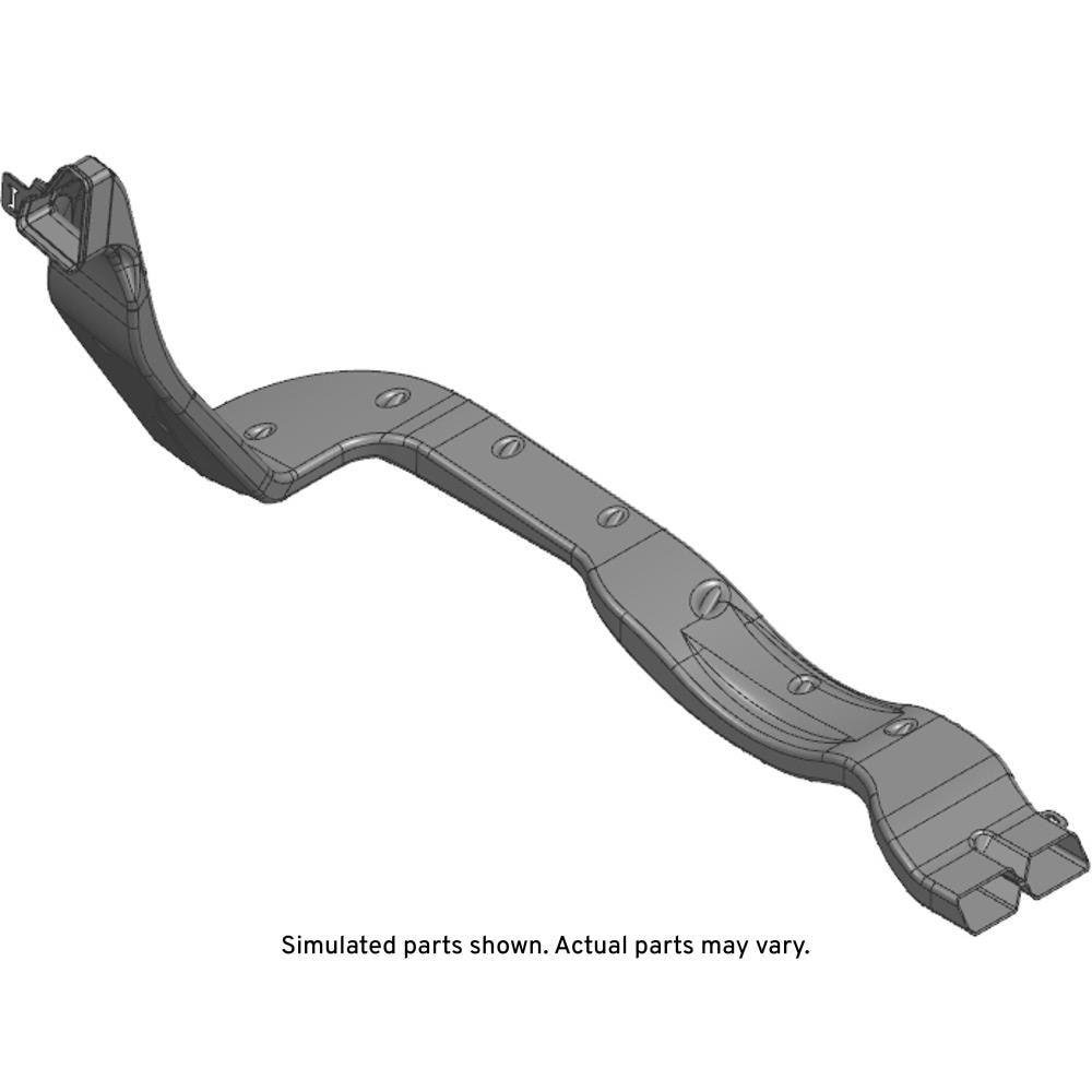 GM Genuine Parts Passenger Side Floor Rear Air Outlet Duct