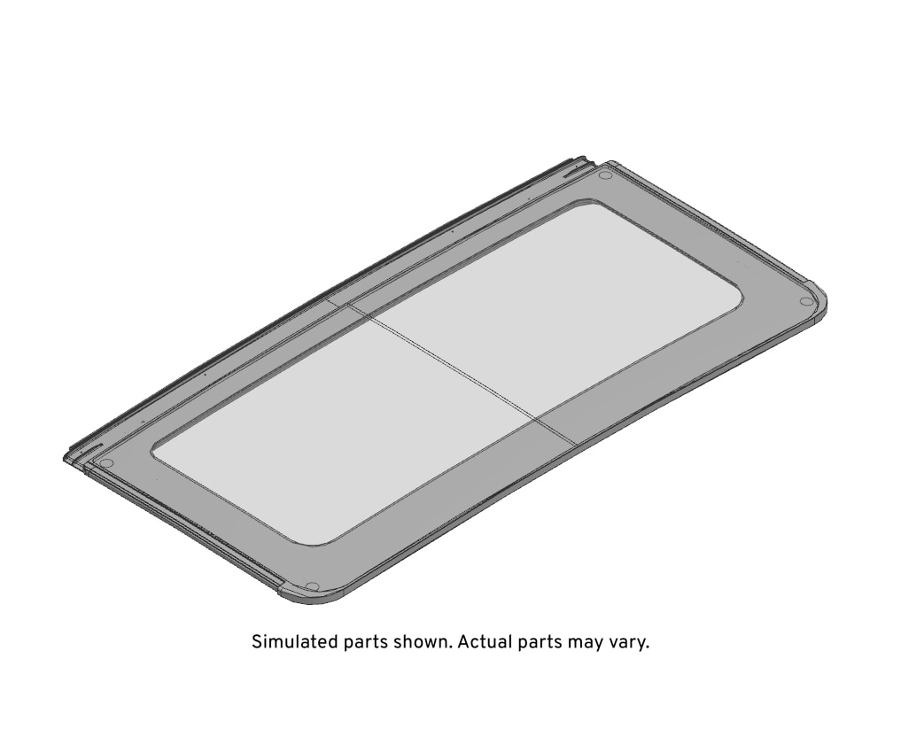 GM Genuine Parts Roof Stationary Window
