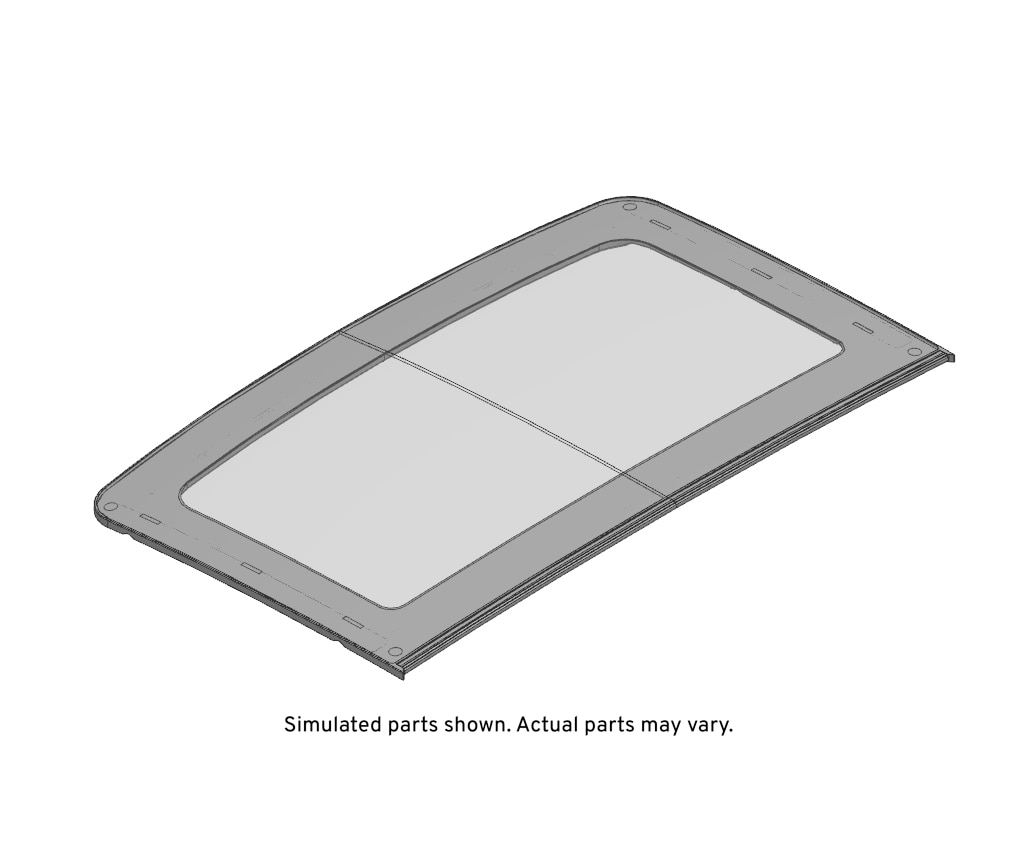 GM Genuine Parts Sunroof Window