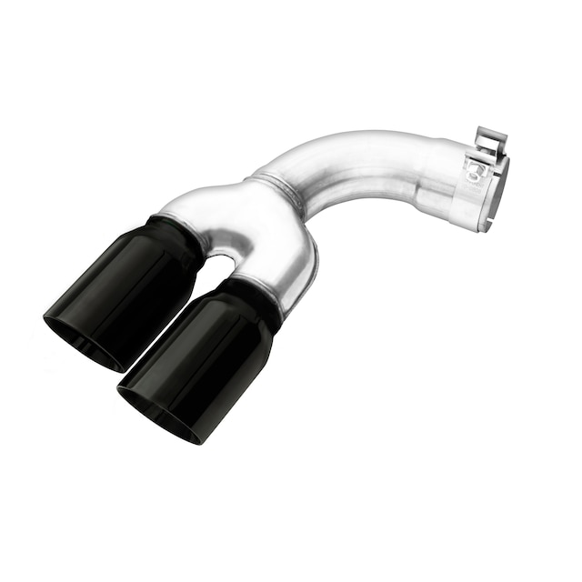 2.7L Black Chrome Dual-Outlet Exhaust Tip