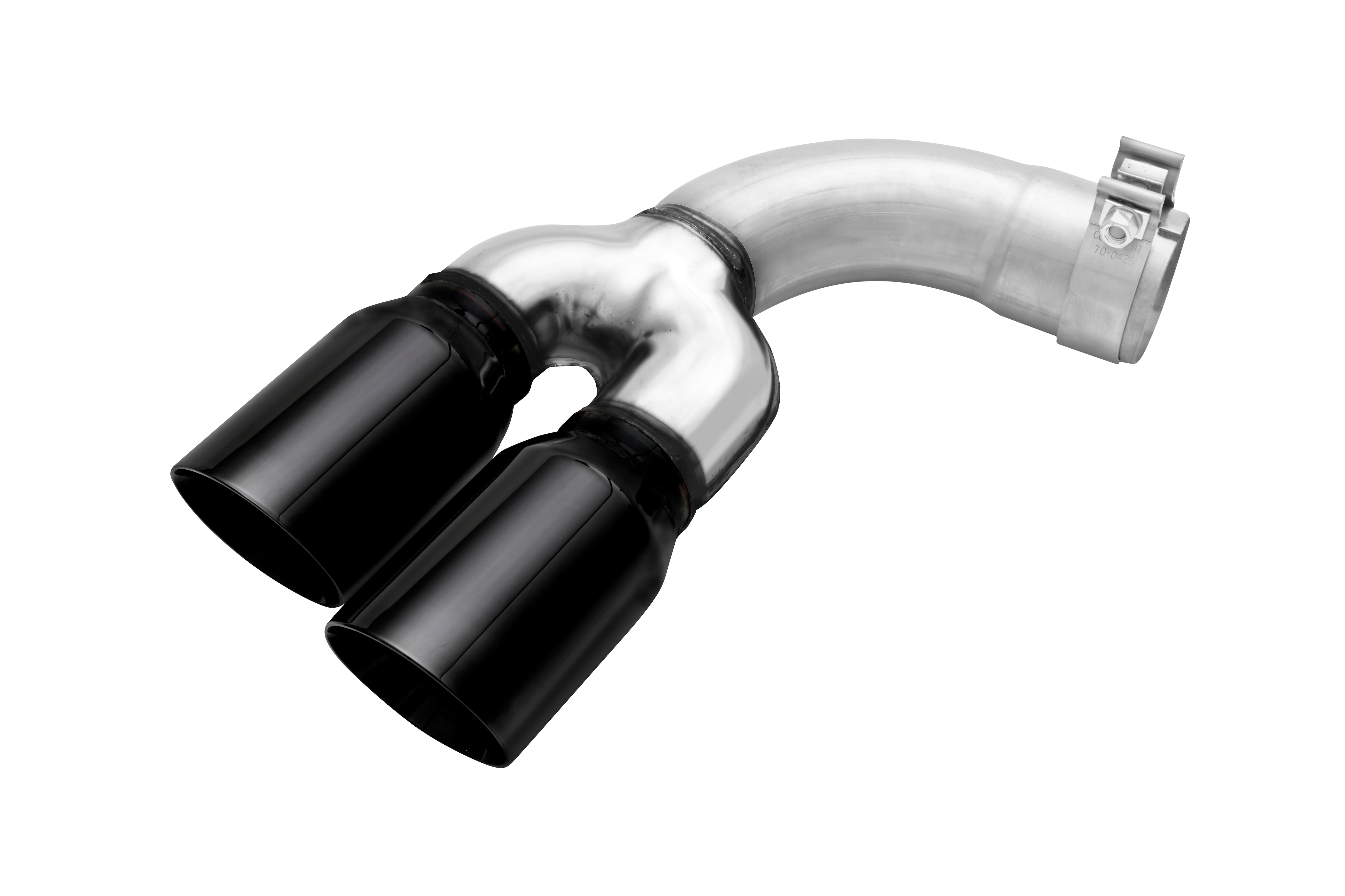 3.0L Black Chrome Dual-Outlet Exhaust Tip