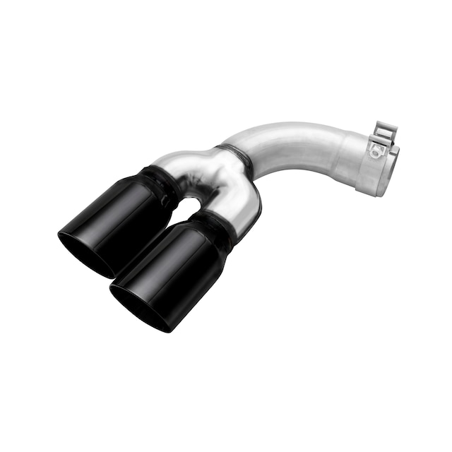 3.0L Black Chrome Dual-Outlet Exhaust Tip