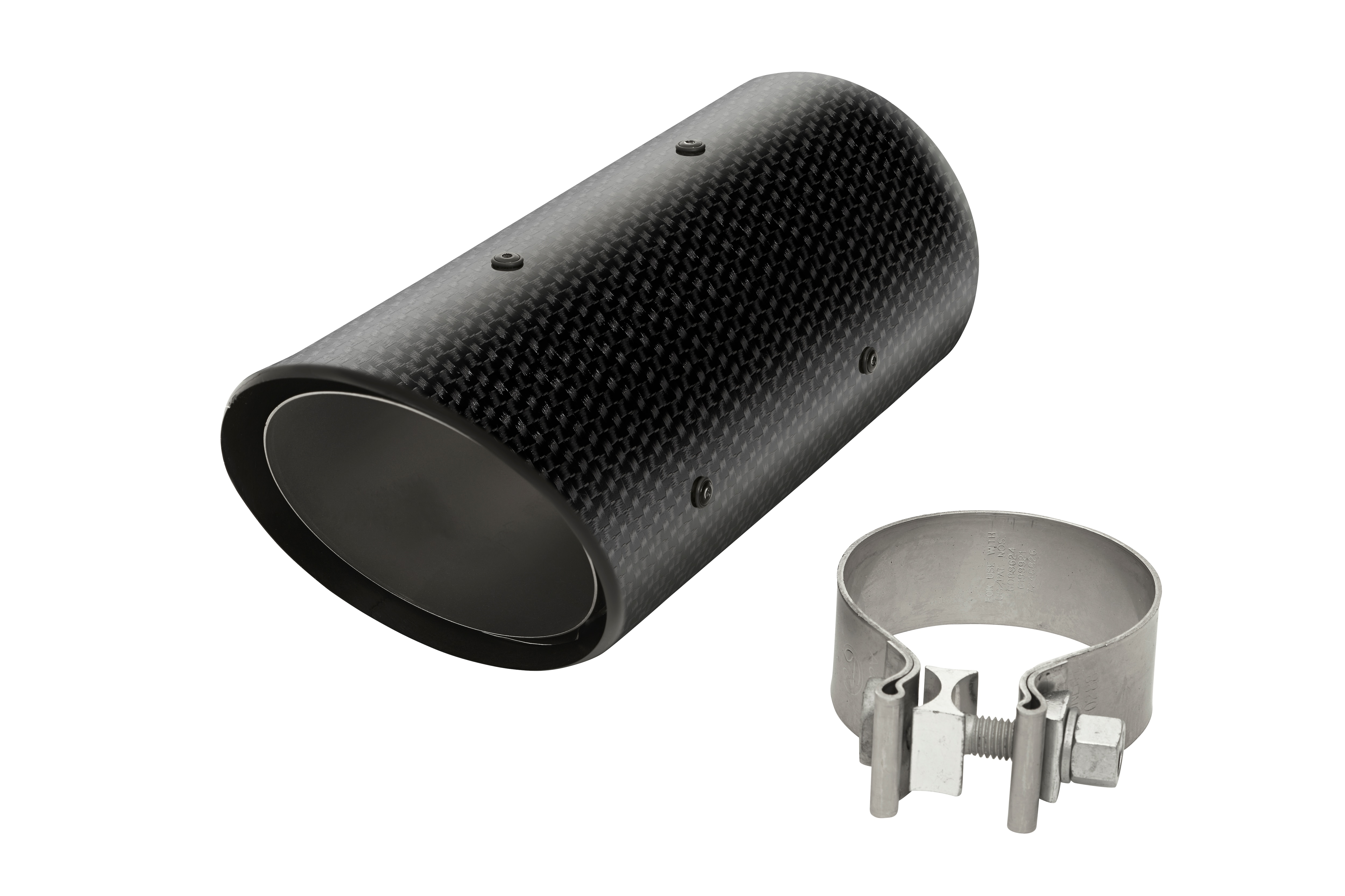 4.3L or 5.3L Carbon Fiber Single Outlet Exhaust Tip