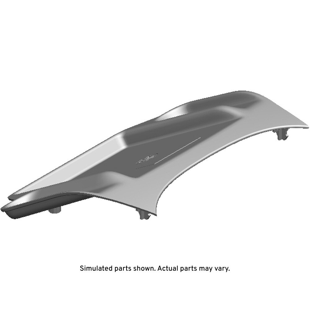 GM Genuine Parts Jet Black Front Floor Console Liner