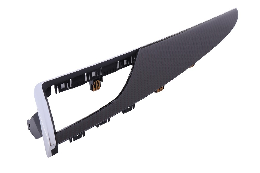 GM Genuine Parts Morello Carbon Fiber Passenger Side Instrument Panel Trim Plate Applique
