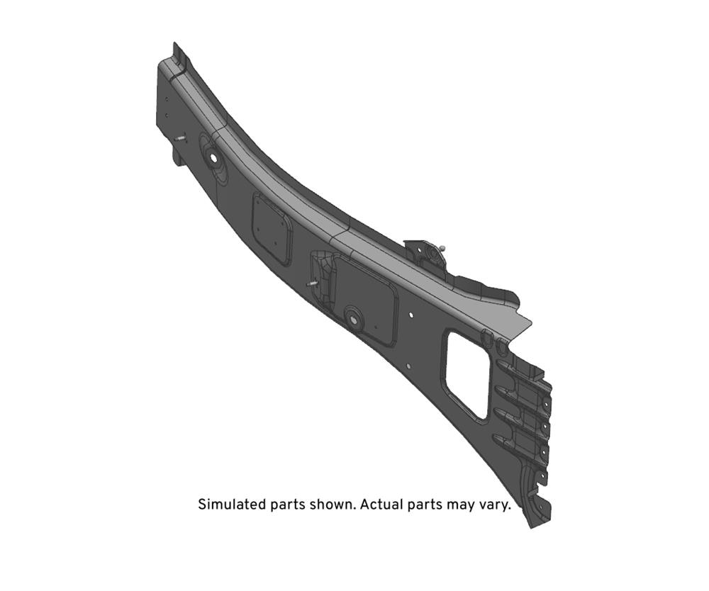GM Genuine Parts Driver Side Front Compartment Upper Side Rail