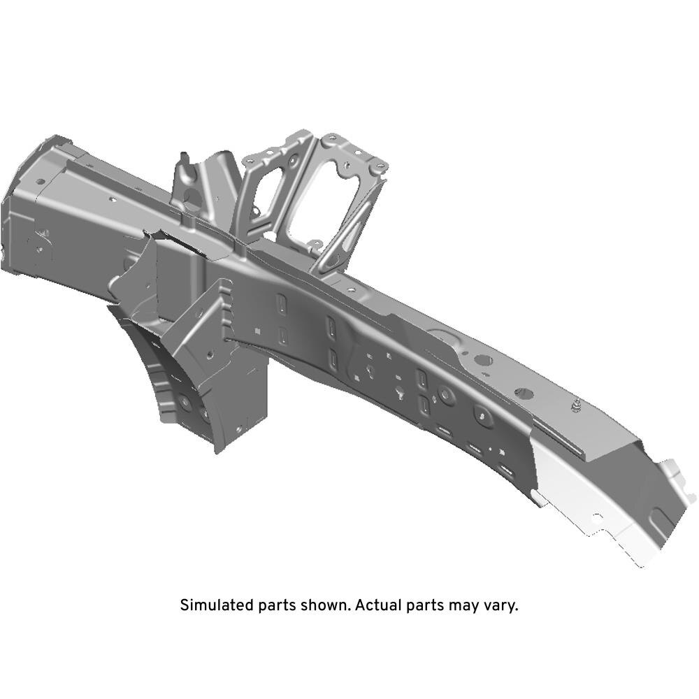 GM Genuine Parts Passenger Side Fender Rail