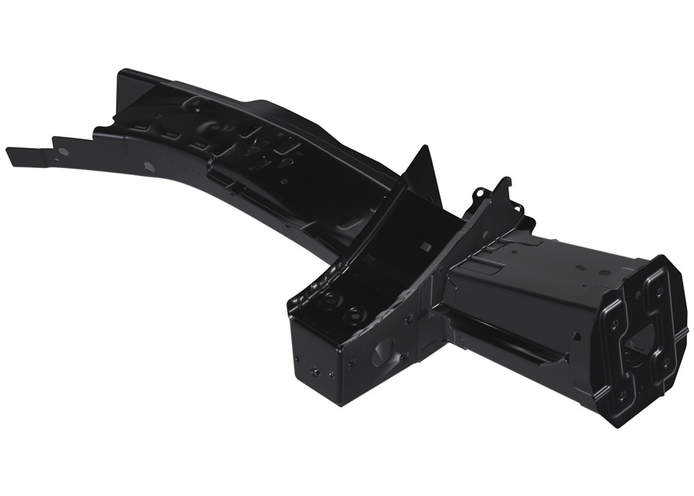 GM Genuine Parts Passenger Side Front Compartment Side Rail