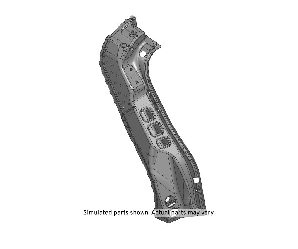 GM Genuine Parts Driver Side D-Pillar Inner Upper Panel