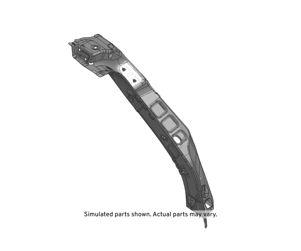 GM Genuine Parts Passenger Side Back Body Pillar Inner Upper Panel