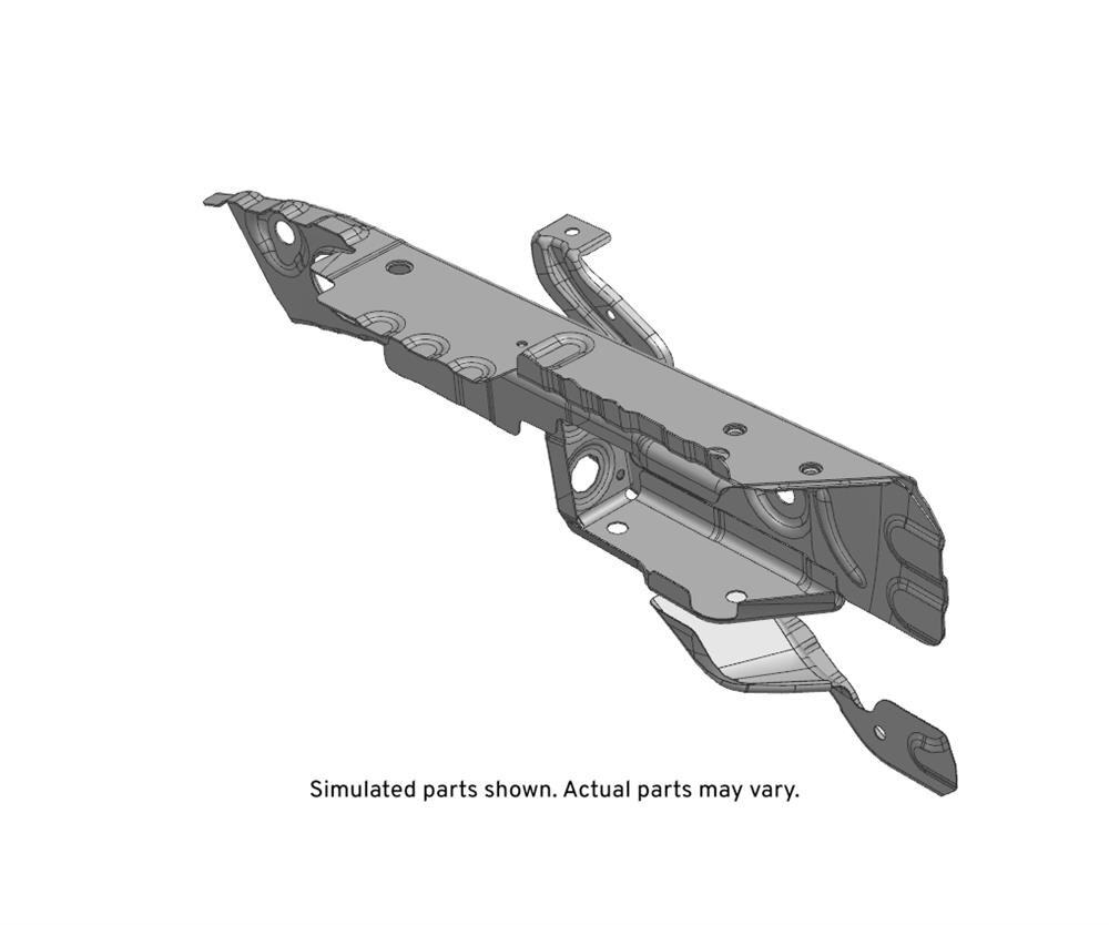 GM Genuine Parts Passenger Side Fender Rail