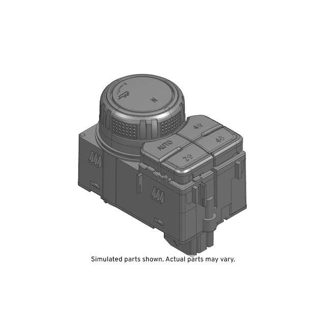 GM Genuine Parts Jet Black Ride Control Switch