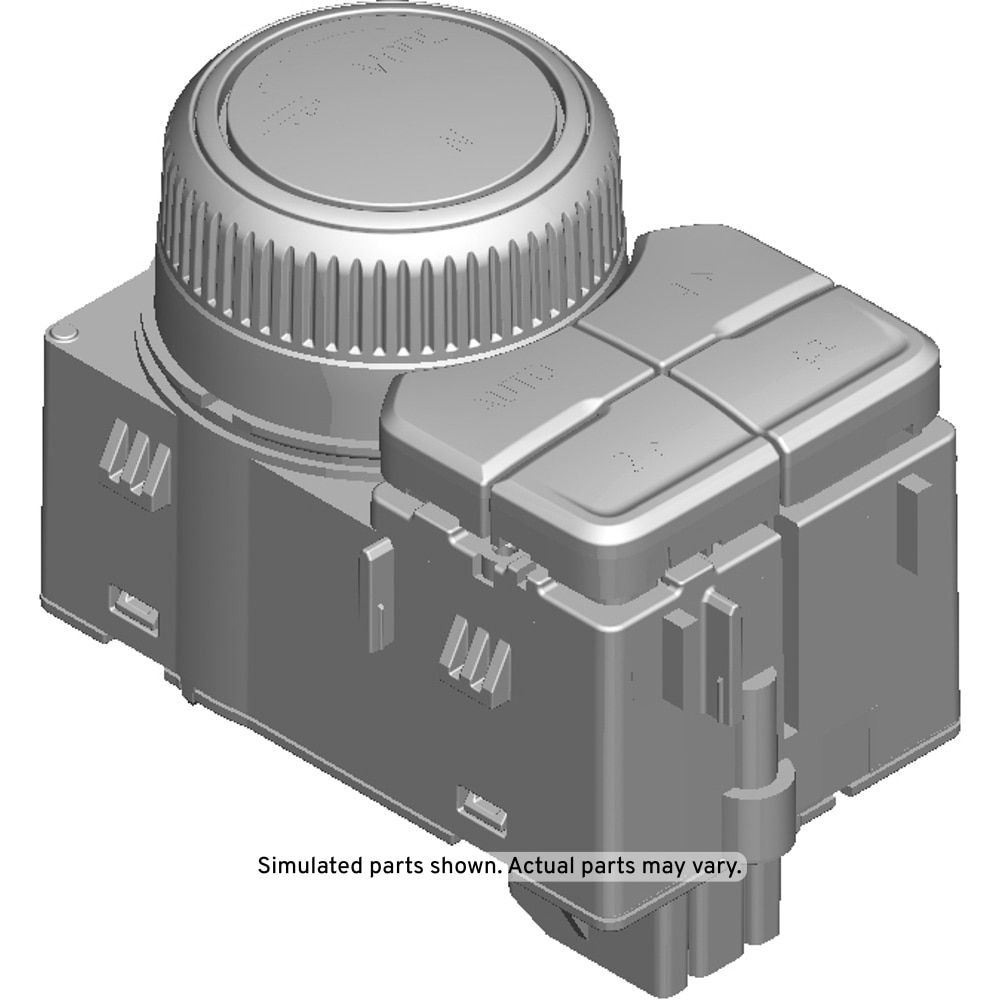 GM Genuine Parts Jet Black Ride Control Switch