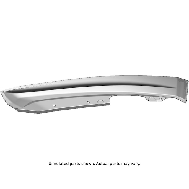 GM Genuine Parts Primed Front Passenger Side Bumper Fascia Extension