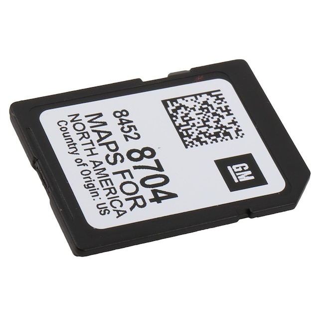GM Genuine Parts Navigation Data Card