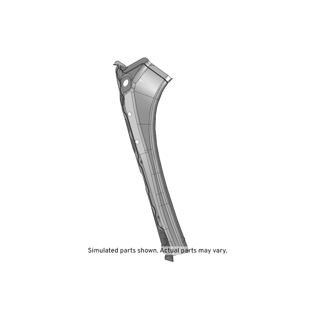 GM Genuine Parts Passenger Side Quarter Panel Gutter