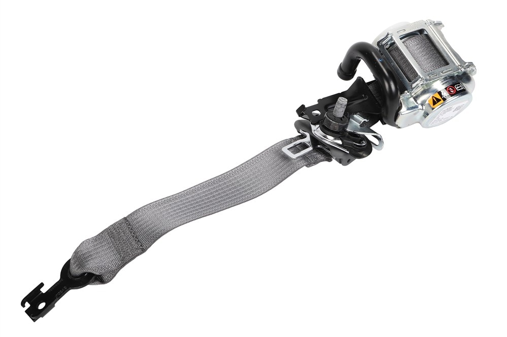 GM Genuine Parts Gray Front Passenger Side Seat Belt Retractor