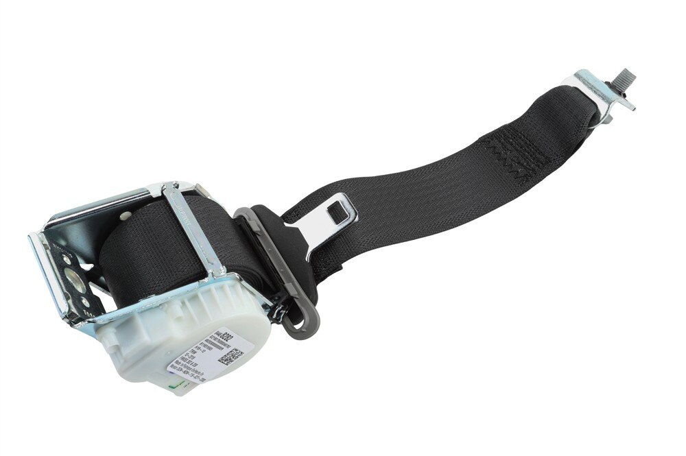 GM Genuine Parts Black Rear Passenger Side Seat Belt Retractor Kit